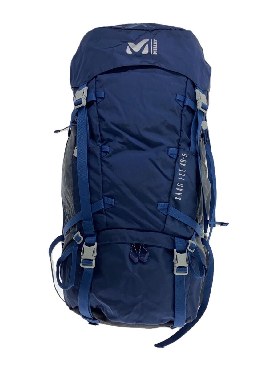 【中古】MILLET◆うしろ側容器に並べる/背嚢/--/NVY/SAAS FEE 40+5//【御徒面子】