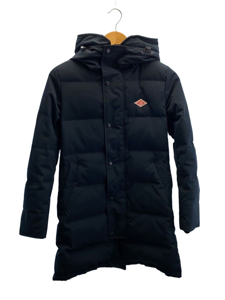 【中古】DANTON◆落ちこむ上衣/34/ポリエステル/NVY/JD-8744/毛革欠品【レディース御召しもの】