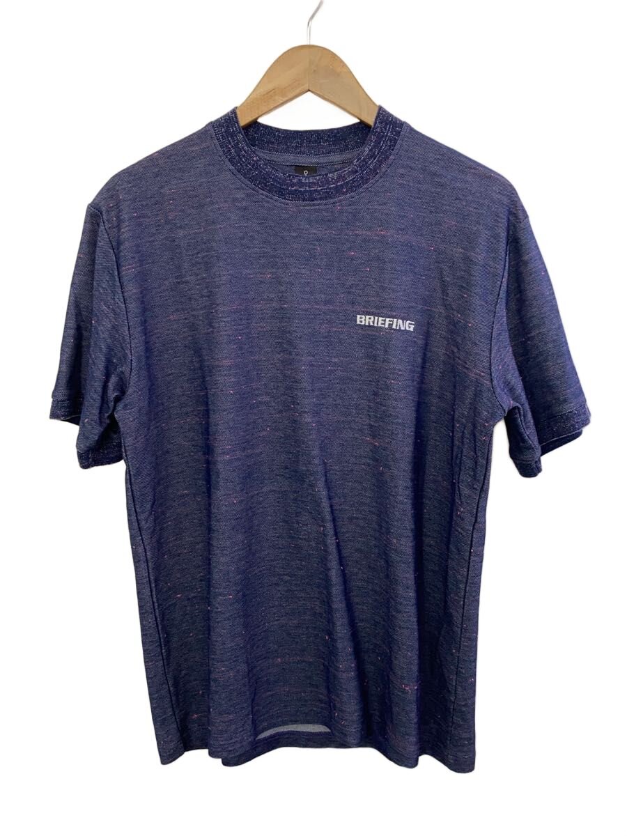 【中古】BRIEFING◆GOLF/mocT NEON MOCK NECK/プルオーバー/L/綿織物/米国海軍/BGS233M02//【メンズウェア】