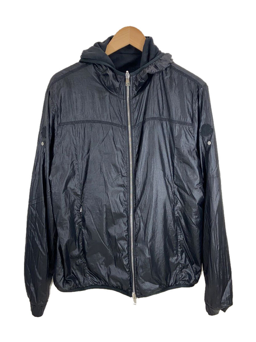 【中古】MONCLER◆×ALYX/DOWN HOODIE REVERSIBLE/M/ナイロン/BLK/G209Y8N00002//【メンズウェア】