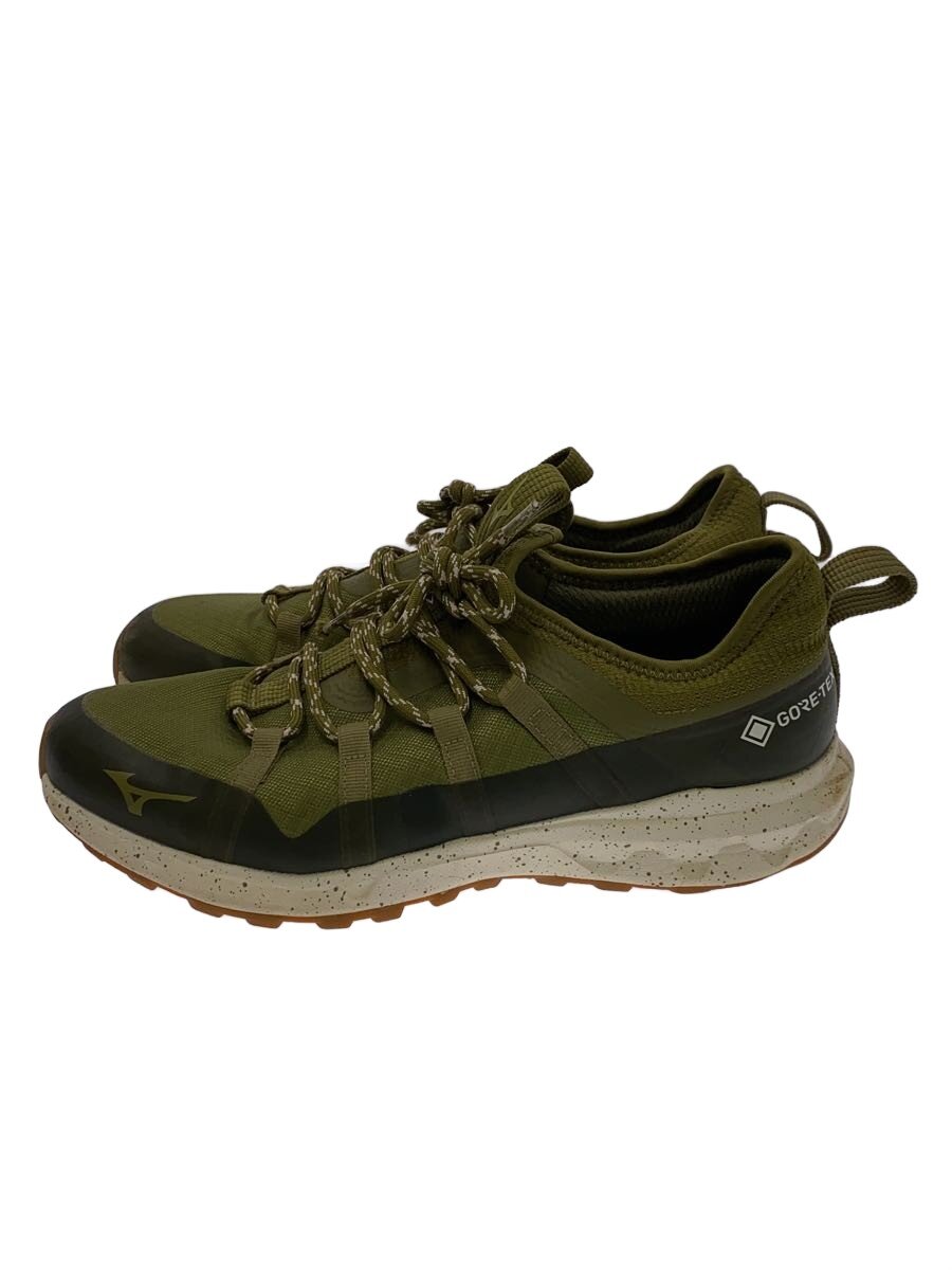【中古】MIZUNO◆WAVE EVOKE GTX/ローカットスニーカー/26.5糎/GRN/ゴアテックス/B1GA220036【シューズ】
