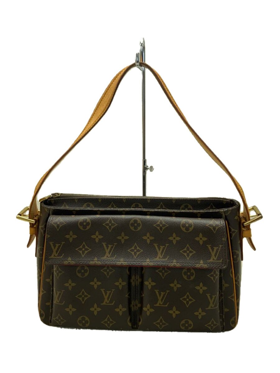 【中古】LOUIS VUITTON◆ヴィバシテGM_モノグラム・キャンバス_BRW/PVC/BRW【バッグ】|2nd STREET 店