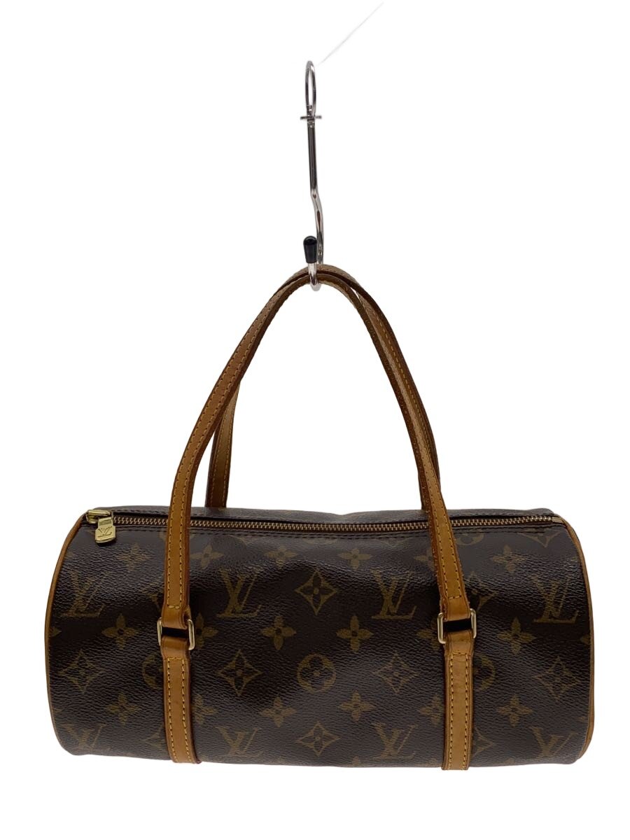 【中古】LOUIS VUITTON◆2)パピヨン30_モノグラム・帆布/PVC/BRW【御徒面子】