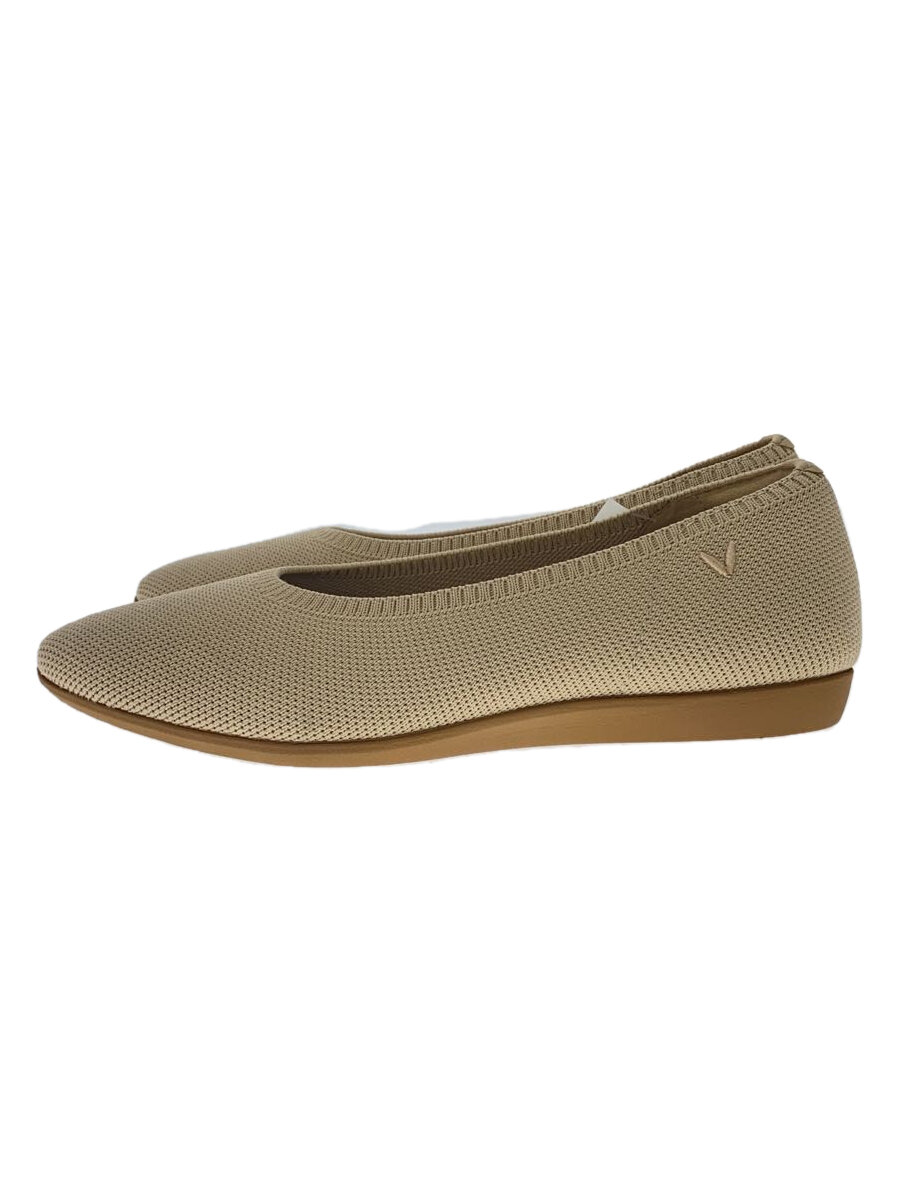 【中古】平ったいパンプス/37.5/BEG【シューズ】