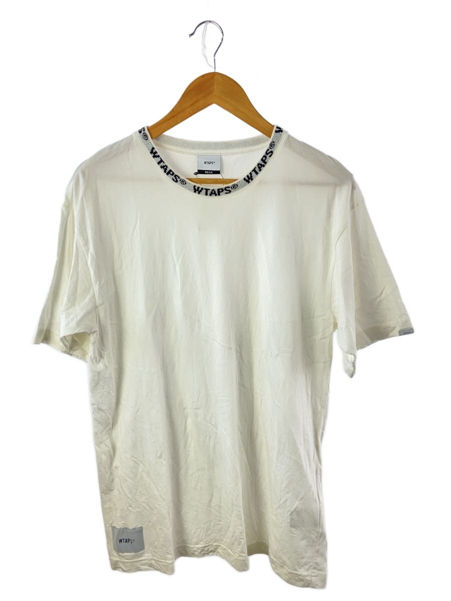 【中古】WTAPS◆プルオーバー/1/綿織物/WHT/無地/201ATDT-CSM08//【メンズウェア】