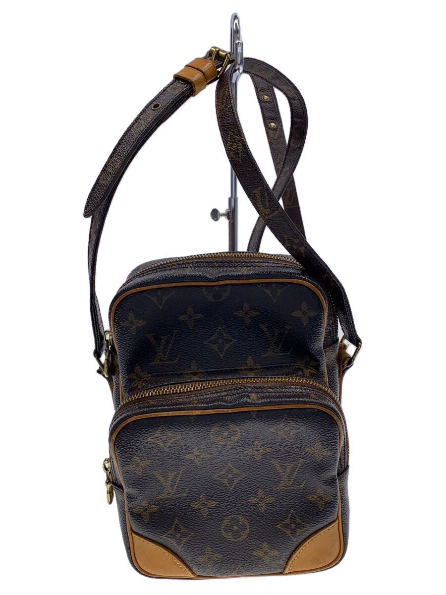 【中古】LOUIS VUITTON◆アマゾン_モノグラム・キャンバス_BRW/PVC/BRW/総柄//【バッグ】｜2ｎｄ STREET 店