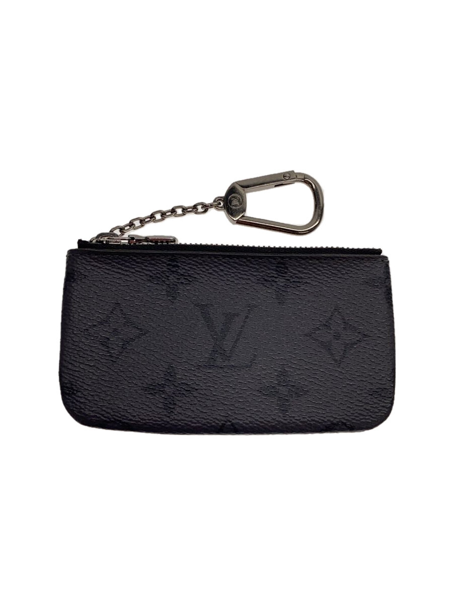 【中古】LOUIS VUITTON◆ポシェット・クレ_モノグラム・エクリプス・リバース_GRY/PVC/BLK/メンズ【服飾雑貨他】｜2ｎｄ STREET 店