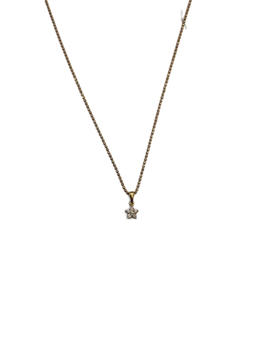 【中古】Folli Follie◆首飾り/--/色つや石ころ/GLD/とっ始め有/レディース【服飾雑貨他】