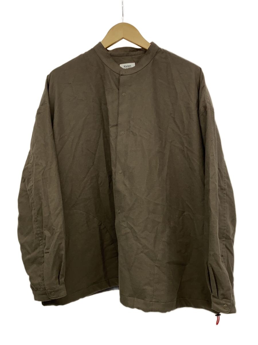 【中古】kelen◆25AW/ネルバルーンシャツ/起毛加工/38/コットン/GRY/KLM25FSH1145【レディースウェア】|2nd STREET 店