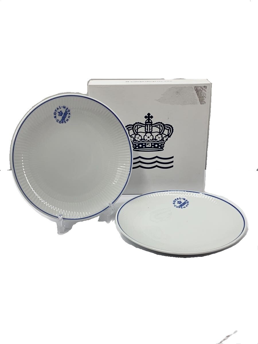 【中古】ROYAL COPENHAGEN◆一皿/2点仕掛ける/WHT//【勝手もと設備】
