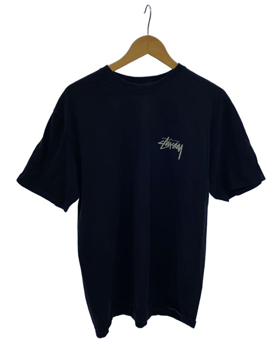【中古】STUSSY◆プルオーバー/L/綿織物/BLK//【メンズウェア】