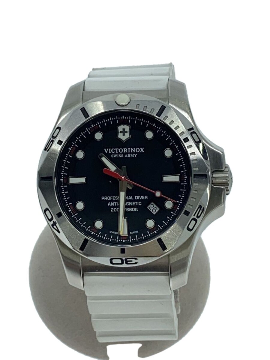 【中古】VICTORINOX◆石英ウオッチ/アナログ/WHT/241781【服飾雑貨他】