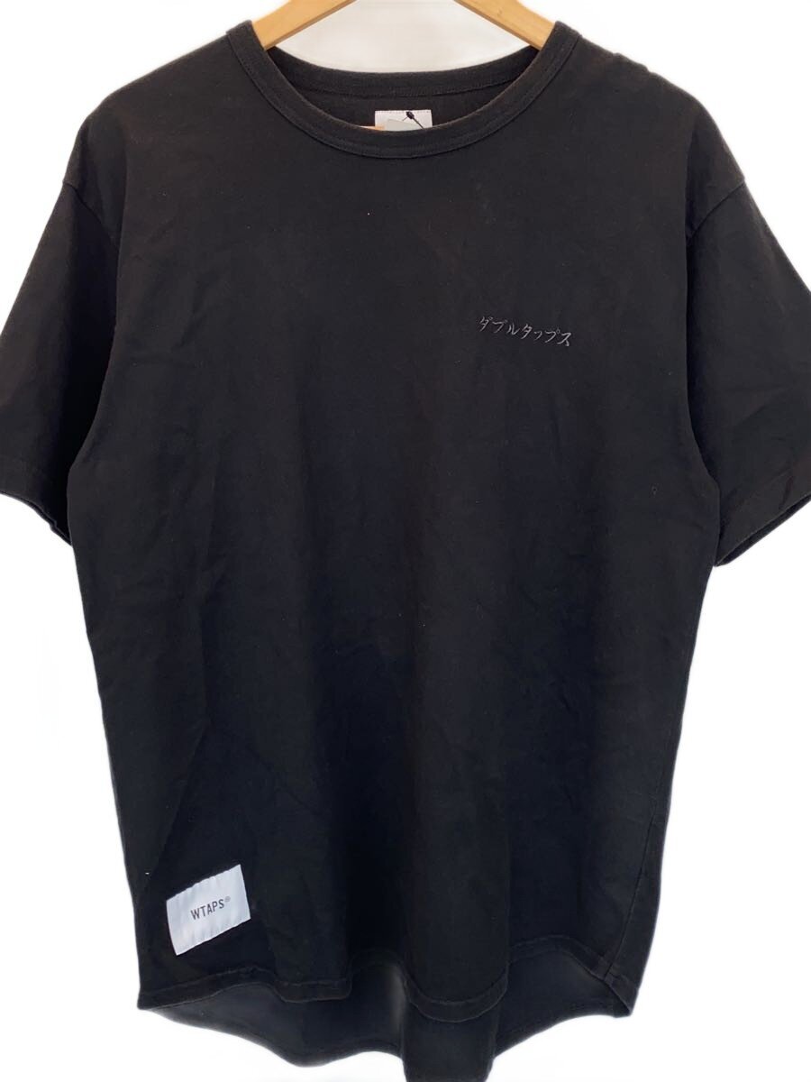 【中古】WTAPS◆プルオーバー/2/綿織物/BLK/172ATDT-CSM03【メンズウェア】