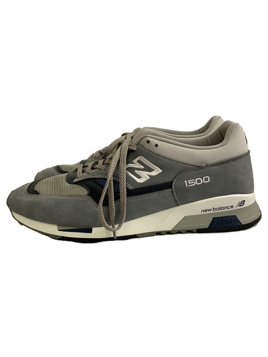 【中古】NEW BALANCE◆U1500/薄墨色/UK10/GRY【シューズ】