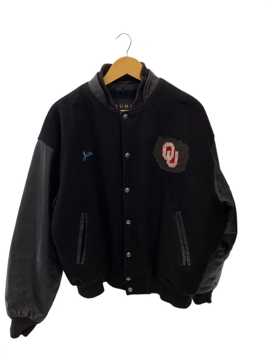 【中古】SUMAC/スタジャン/L/ウール/BLK【メンズウェア】|2nd STREET 店