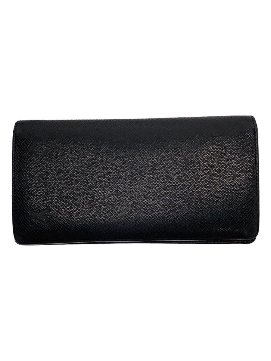 【中古】LOUIS VUITTON◆1)ポルト・フォイユ・ブラザ_エピ_BLK/レザー/BLK/メンズ【服飾雑貨他】｜2ｎｄ STREET 店