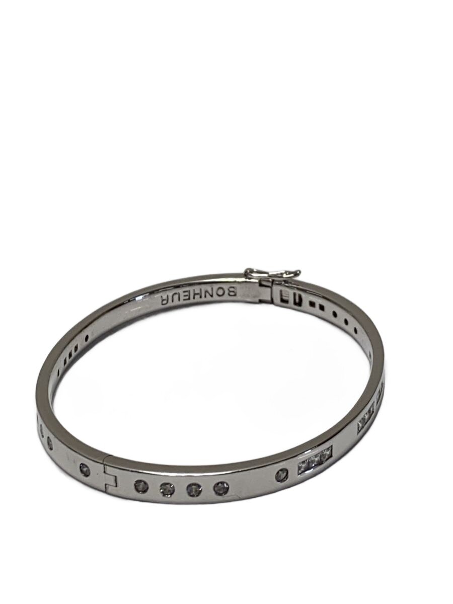 【中古】apm MONACO◆バングル/SILVER/色つや石ころ/SLV/レディース/BONHEUR【服飾雑貨他】