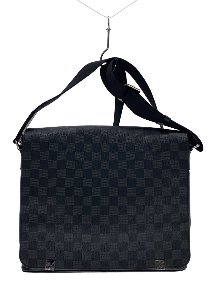 【中古】LOUIS VUITTON◆2)ディストリクトMMNM_ダミエ・グラフィット/PVC/BLK【バッグ】｜2ｎｄ STREET 店