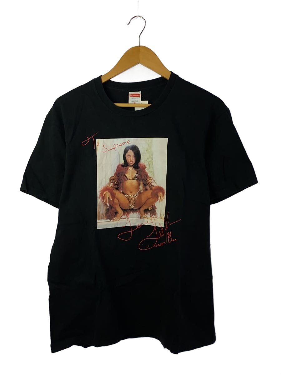 【中古】Supreme◆22SS/Lil Kim Tee/プルオーバー/M/綿織物/BLK//【メンズウェア】