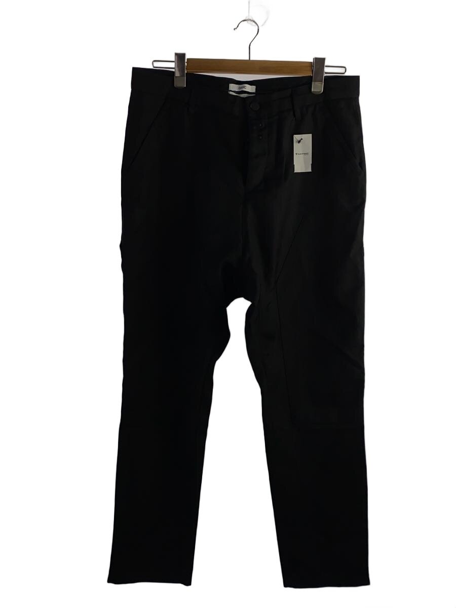 【中古】OAMC(OVER ALL MASTER CLOTH)◆I/15AW/ダブルニーパンツ/32/羊毛/BLK/1020732//【メンズウェア】