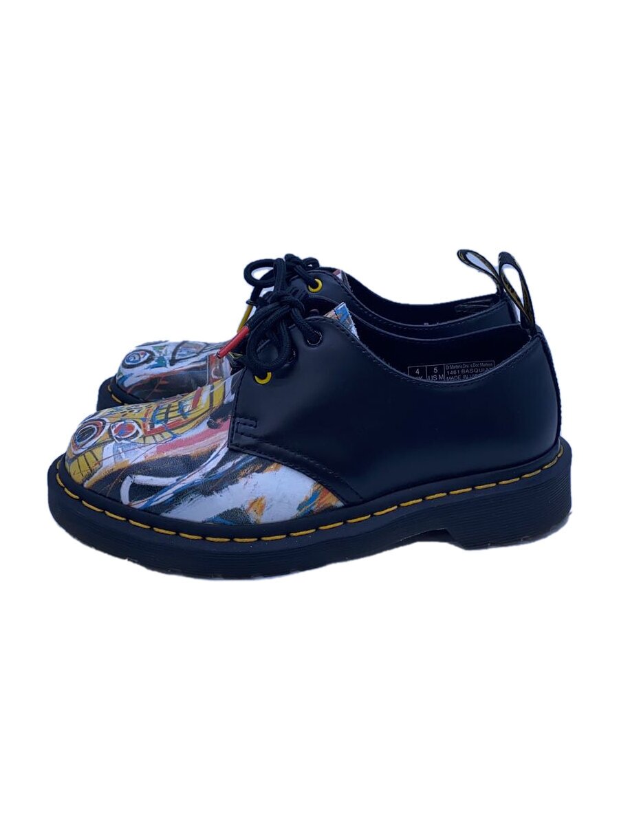 【中古】Dr.Martens◆×JEAN-MICHEL BASQUIAT/60YEARS/US6/BLK/レザー/AW006【シューズ】|2nd STREET 店