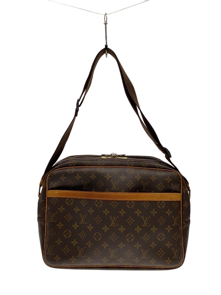 【中古】LOUIS VUITTON◆特派員GM_モノグラム・帆布/PVC/BRW【御徒面子】
