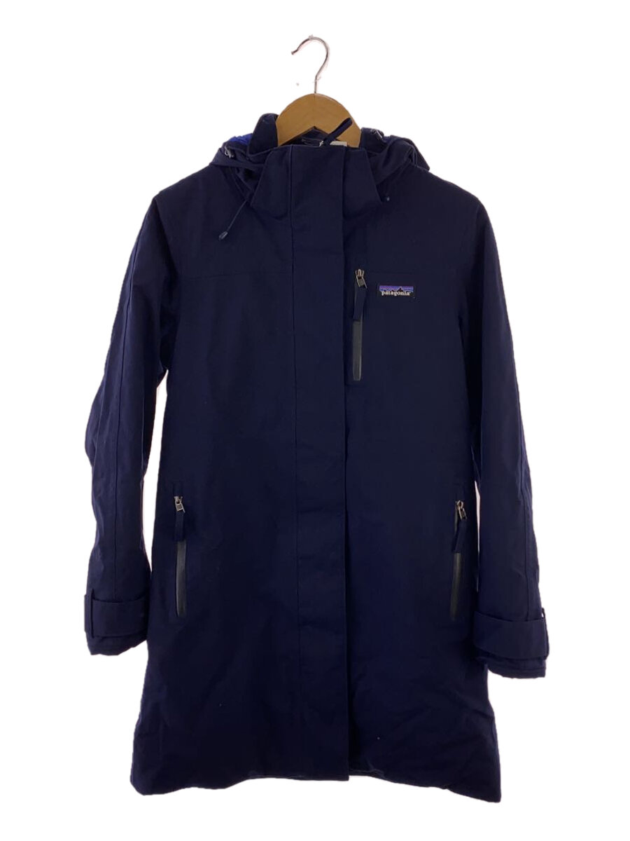 【中古】patagonia◆山岳パーカー/XS/ナイロン/NVY【レディース御召しもの】
