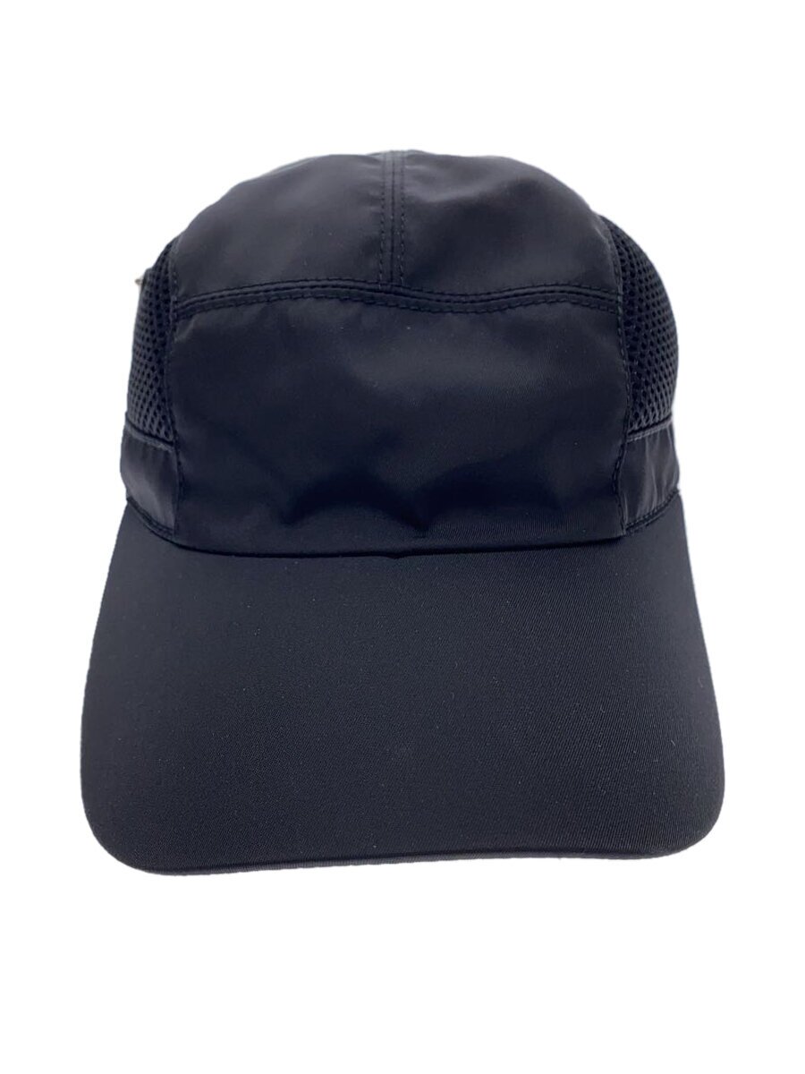 【中古】PRADA◆旗がしら/S/ナイロン/BLK/無地/メンズ/2HC193//【服飾雑貨他】