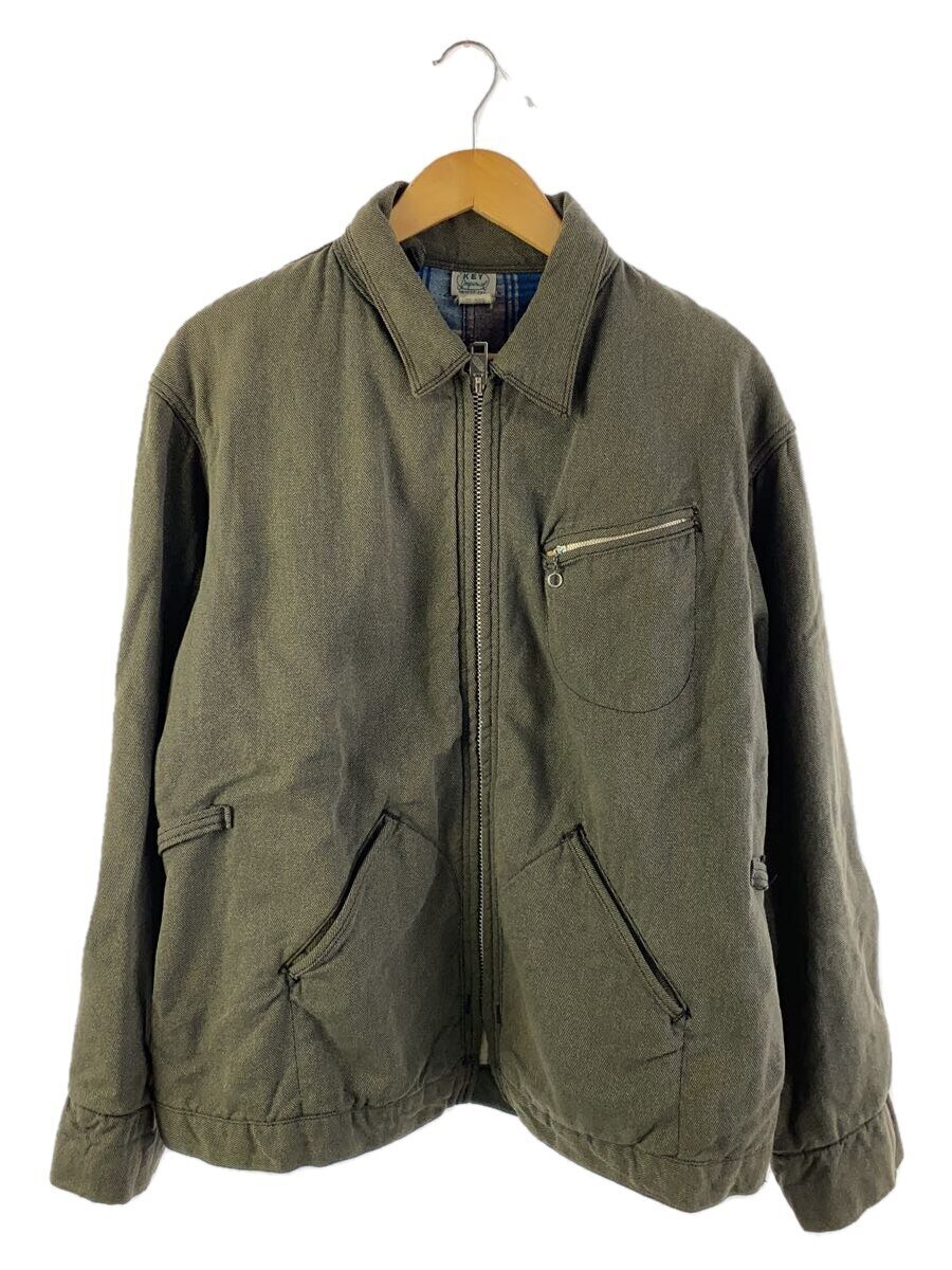 【中古】KEY◆ブルゾン/42/コットン/GRY/389【メンズウェア】｜2ｎｄ STREET 店