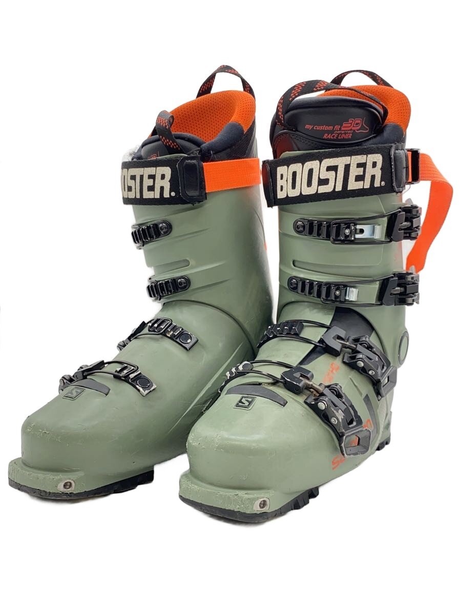 【中古】salomon◆スキーブーツ/26cm/GRN【スポーツ】