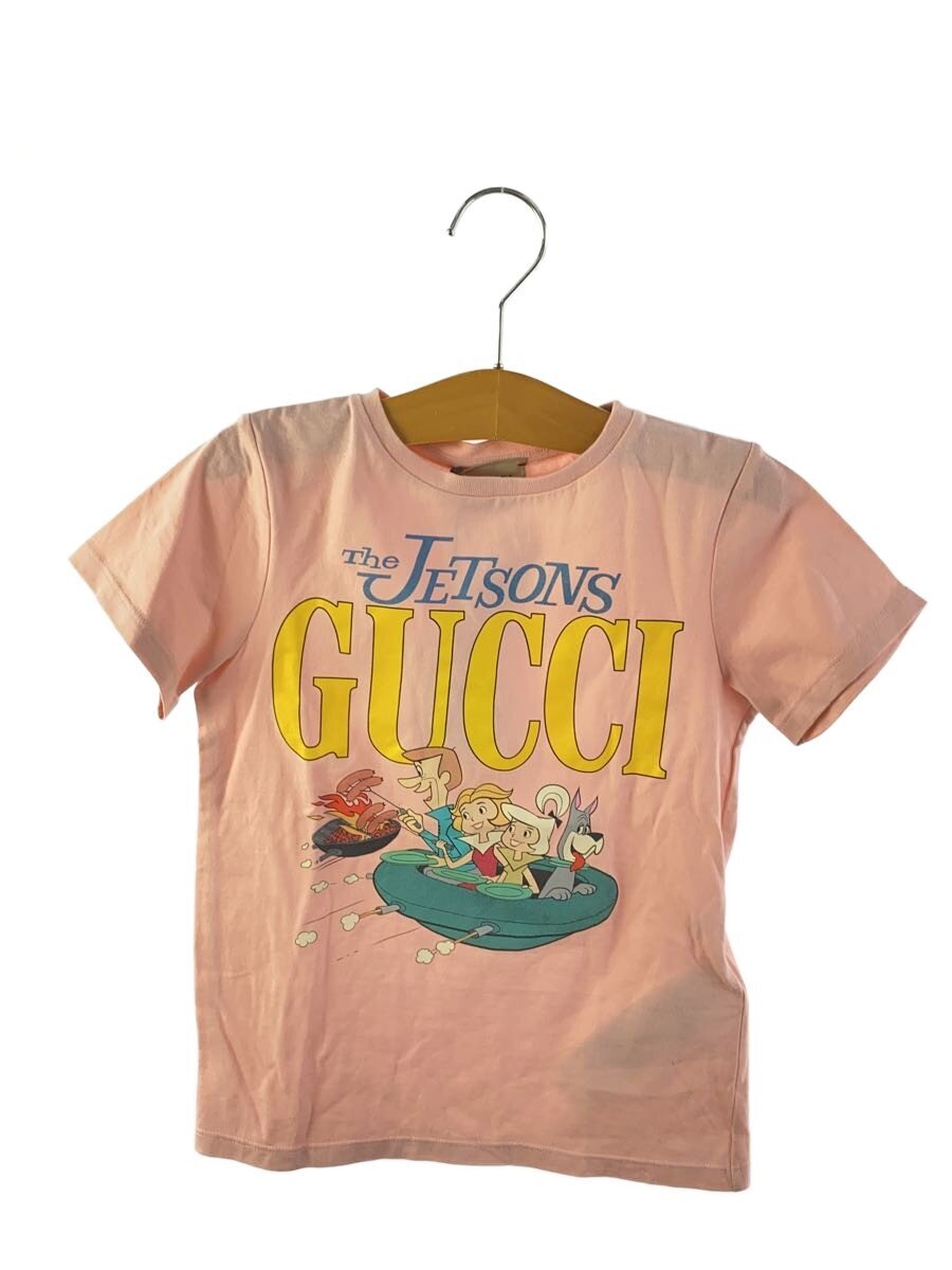 【中古】GUCCI◆Tシャツ/120cm/コットン/PNK/610190 XJFPJ【キッズ】｜2ｎｄ STREET 店