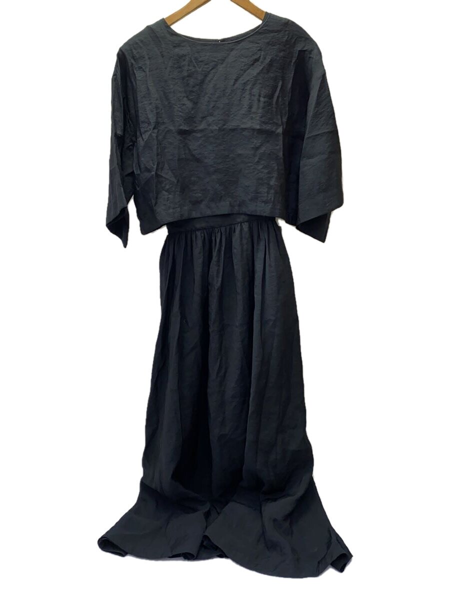 【中古】CLANE◆半袖衣装/2/人絹/BLK/無地/12112-5082//【レディース御召しもの】