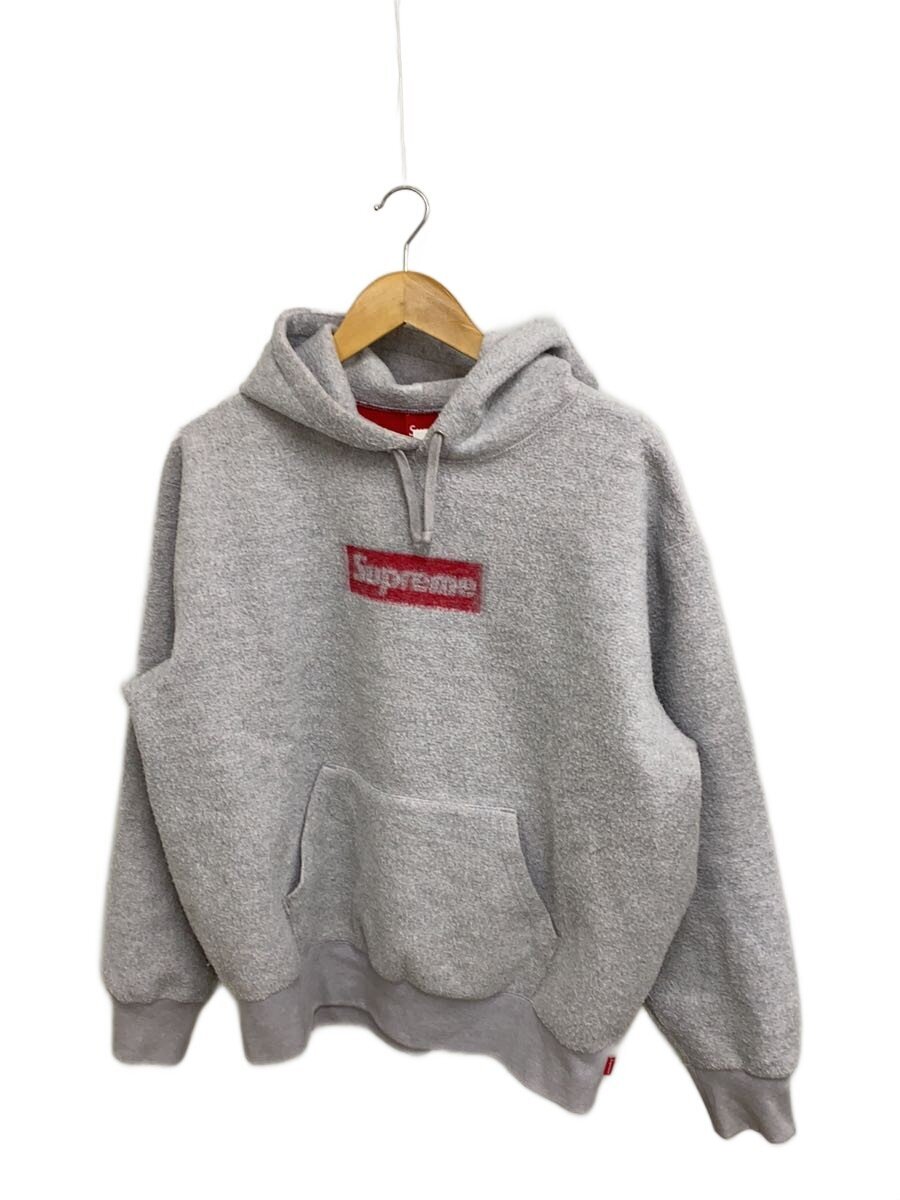 【中古】Supreme◆23SS/Inside Out Box Logo Hoodie/パーカー/S/綿織物/薄墨色//【メンズウェア】