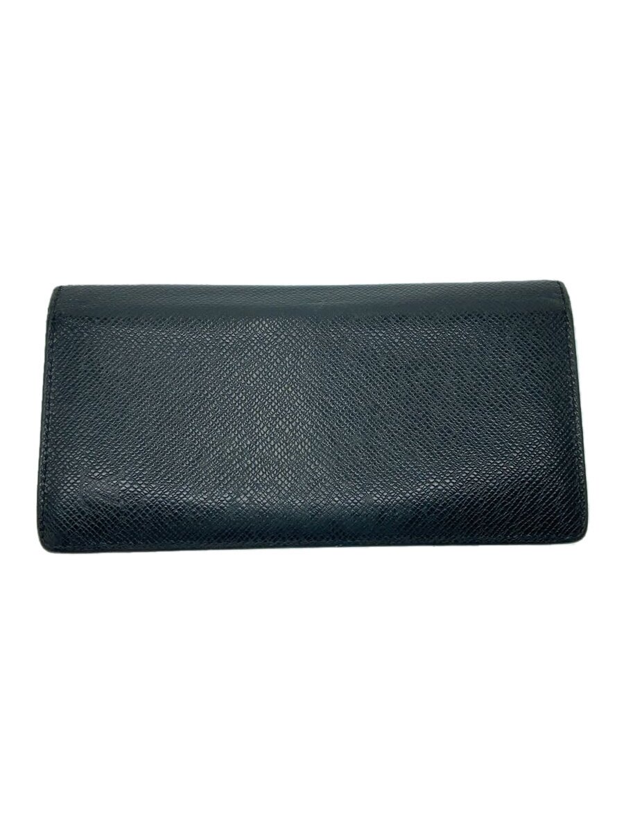 【中古】LOUIS VUITTON◆ポルト・フォイユ・アレクサンドルNM_タイ王国ガ_BLK/牛皮/BLK/メンズ【服飾雑貨他】