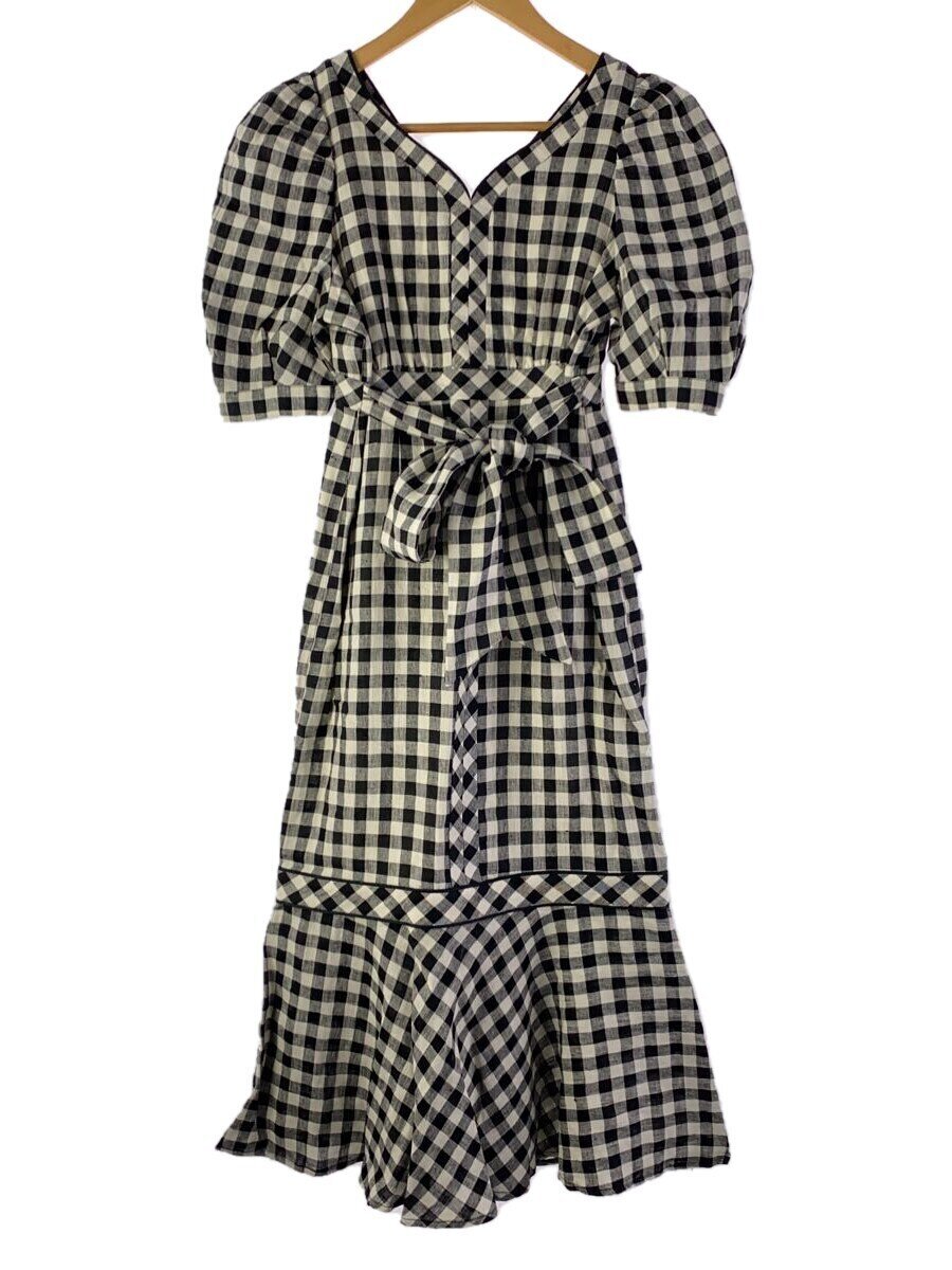 【中古】Her lip to◆Istres Linen Mermaid Dress/衣装/S/リネン/ギンガムCK/12233050【レディース御召しもの】