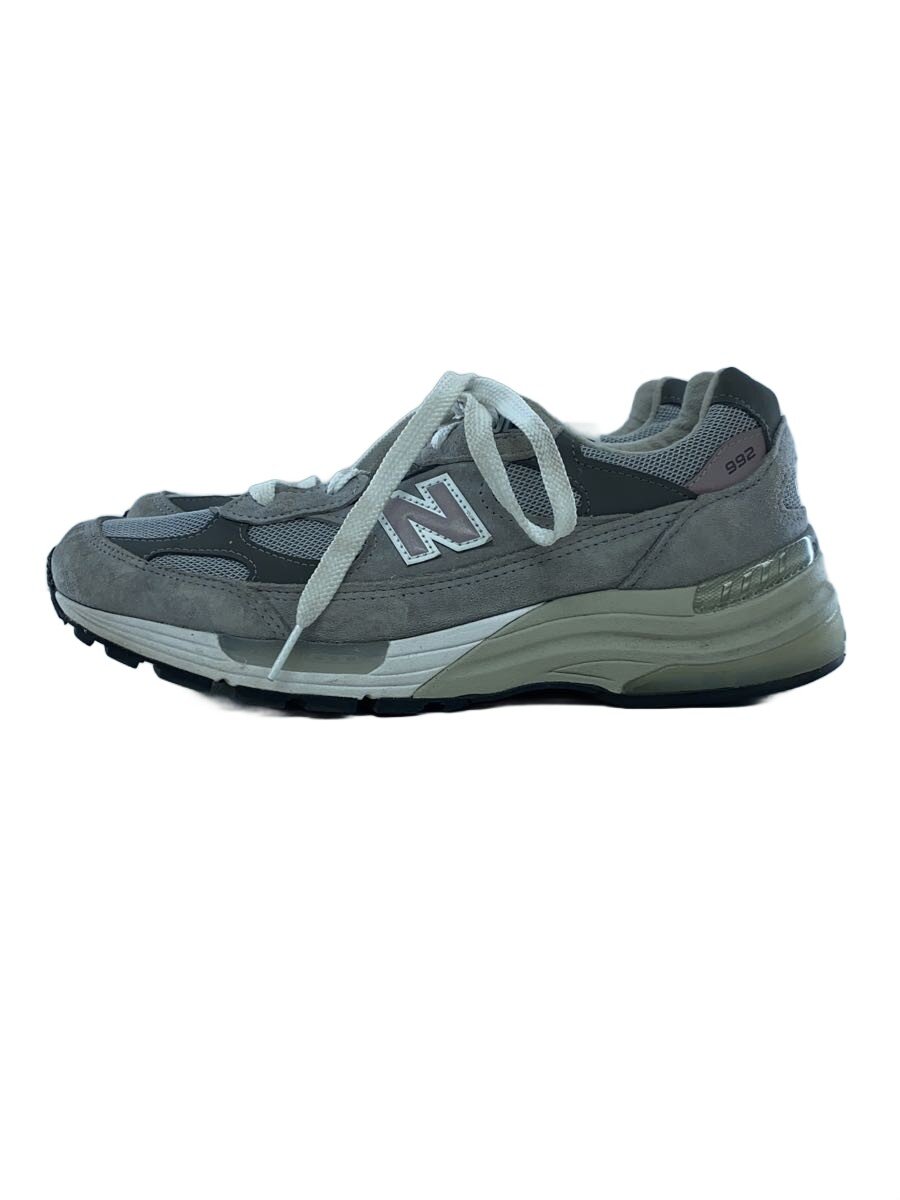 【中古】NEW BALANCE◆U992/薄墨色/27珊/GRY【シューズ】