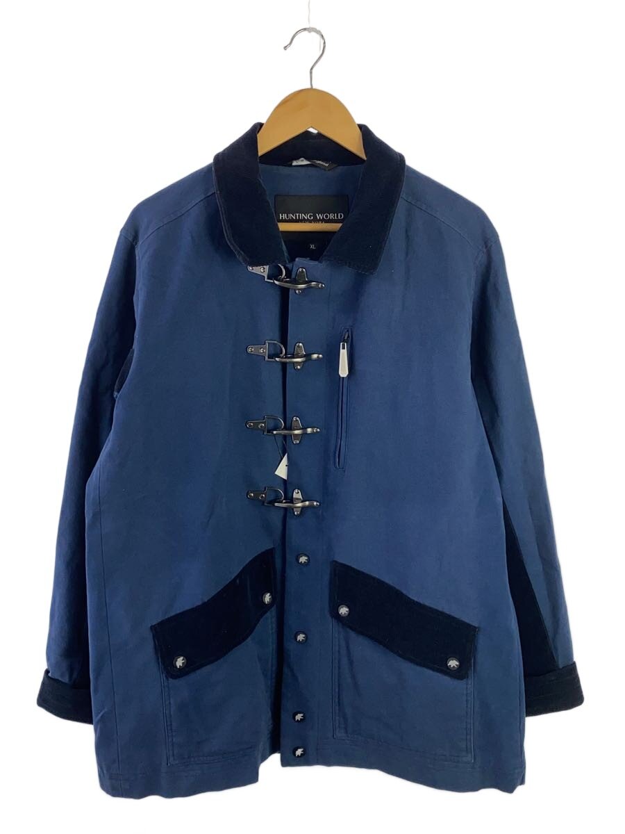 【中古】HUNTING WORLD◆ジャケット/XL/コットン/NVY/82JK04/fire man jacket/英製//【メンズウェア】｜2ｎｄ STREET 店