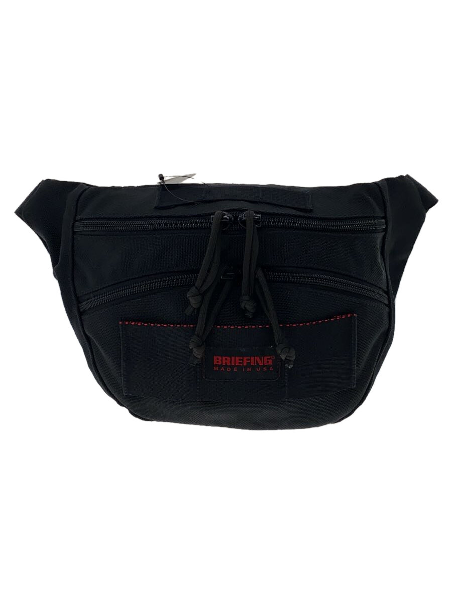 【中古】BRIEFING◆PIKE RP/25周年/ショルダーバッグ/ナイロン/BLK//【御徒面子】