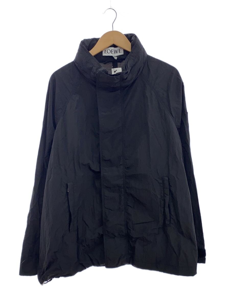 【中古】LOEWE◆フーデッドジャケット/スタンドカラージャケット/48/ポリアミド/BLK/H526Y02W23//【メンズウェア】|2nd STREET 店