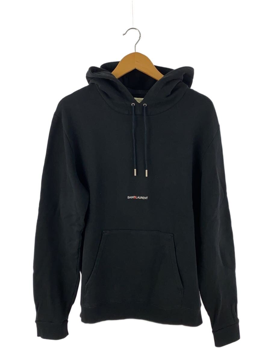 【中古】YVES SAINT LAURENT◆パーカー/M/コットン/BLK/無地【メンズウェア】｜2ｎｄ STREET 店