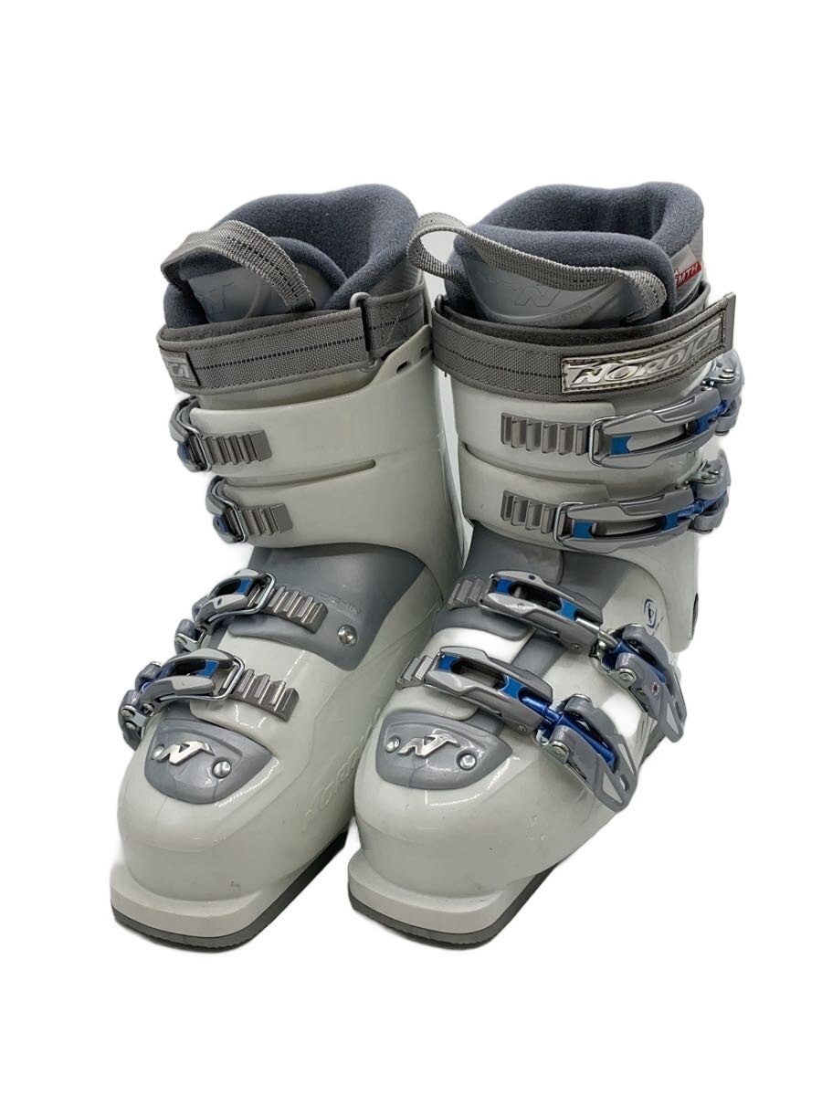 【中古】NORDICA◆スキーブーツ/23.5cm/WHT/アダルト【スポーツ】