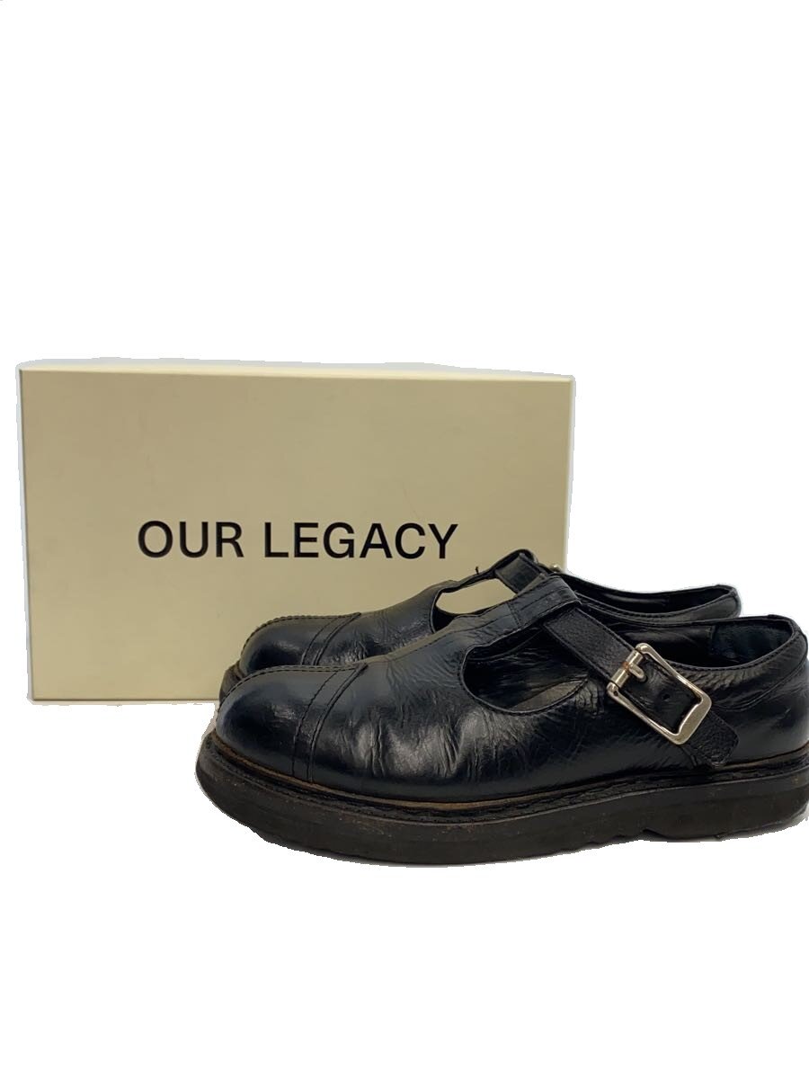 【中古】OUR LEGACY◆シューズ/御召しものシューズ/43/黒いこと/なめし革/内側汚れた状態有り/アワーレガシー//【シューズ】