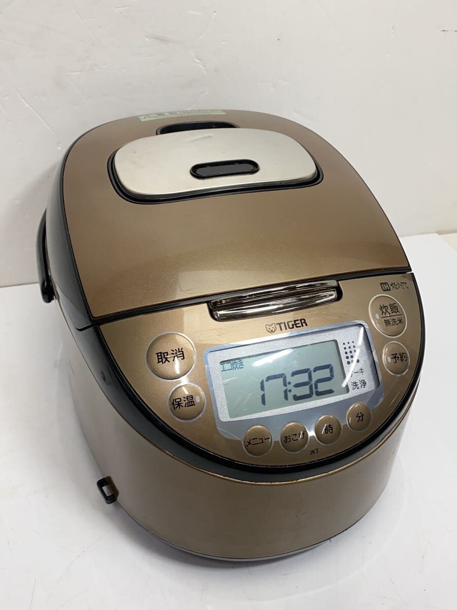 【中古】TIGER◆炊飯器 JKT-P100TK【家電・ビジュアル・オーディオ】