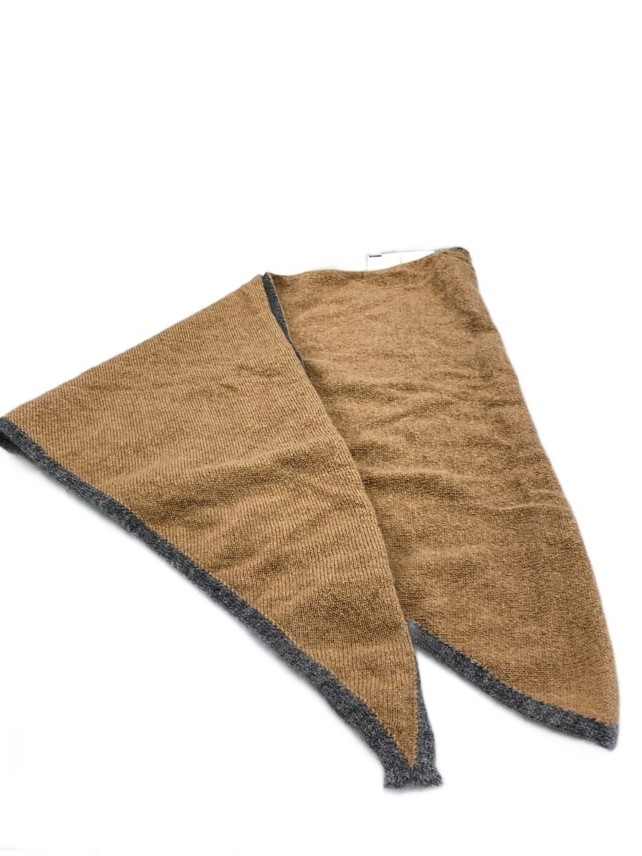 【中古】Johnstons◆金剛石えり巻き/カシミヤ/BEG/無地/レディース【服飾雑貨他】