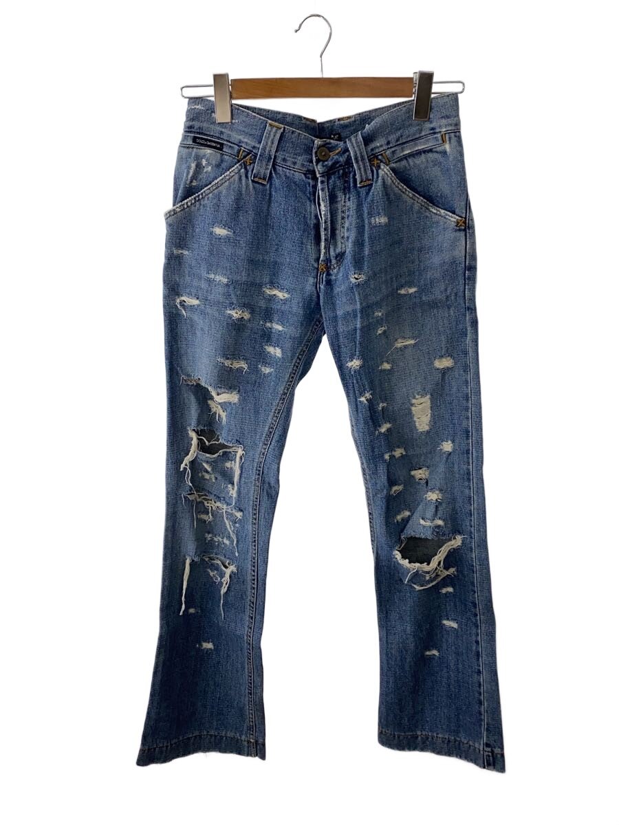 【中古】DOLCE&GABBANA◆ダメージ加工/ミッキーマウス/ボトム/44/コットン/IDG/ZDP68/818S/? NULL ?//【メンズウェア】|2nd STREET 店