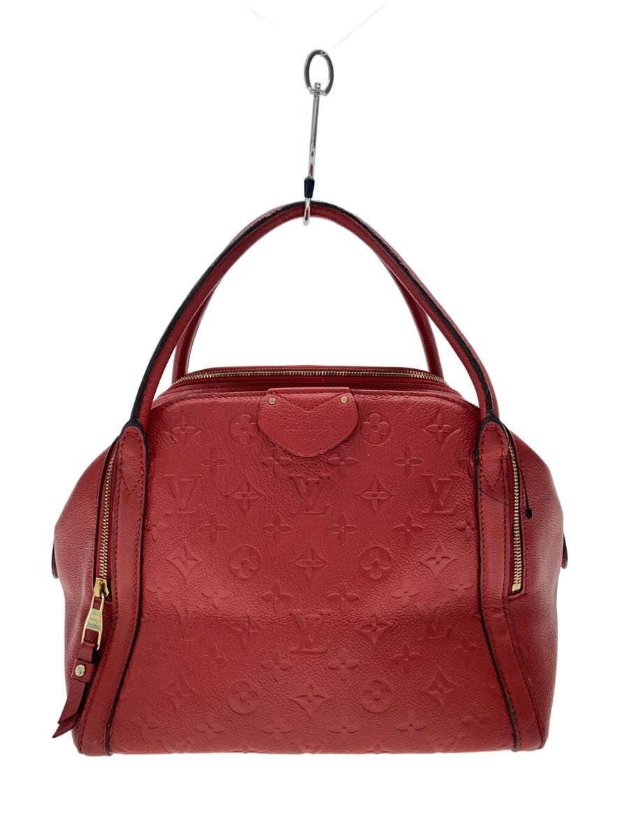 【中古】LOUIS VUITTON◆マレMM_モノグラム・アンプラント/レザー/RED【バッグ】|2nd STREET 店