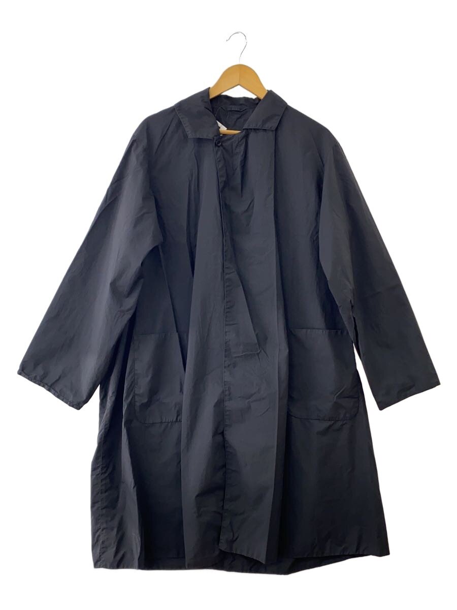 【中古】KAPTAIN SUNSHINE◆Swedish Over Coat/厚地の外套/SIZE:34/綿織物ナイロン/黒いこと/無地/KS22SC003【メンズウェア】