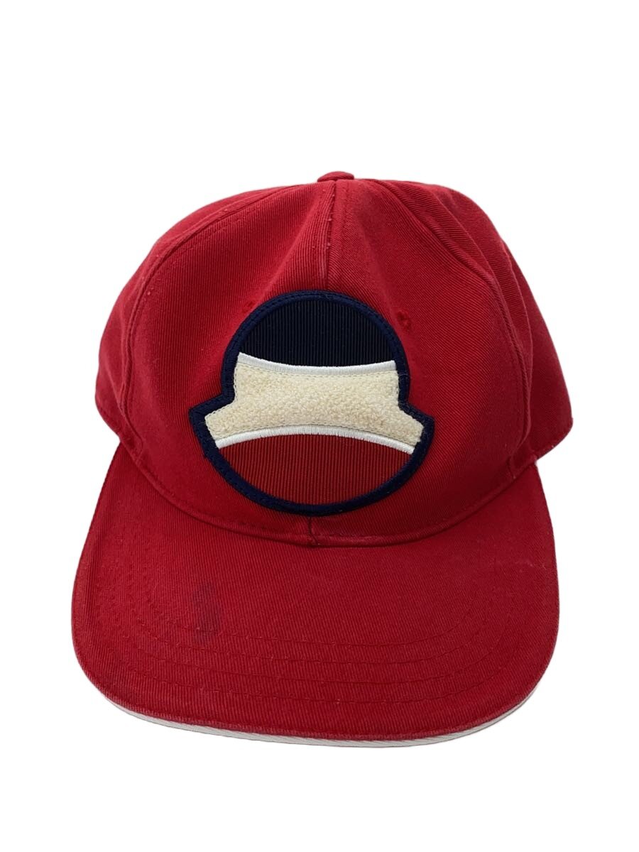【中古】MONCLER◆BERRETTO BASEBALL CAP/RED/メンズ/F10913B70000//【服飾雑貨他】