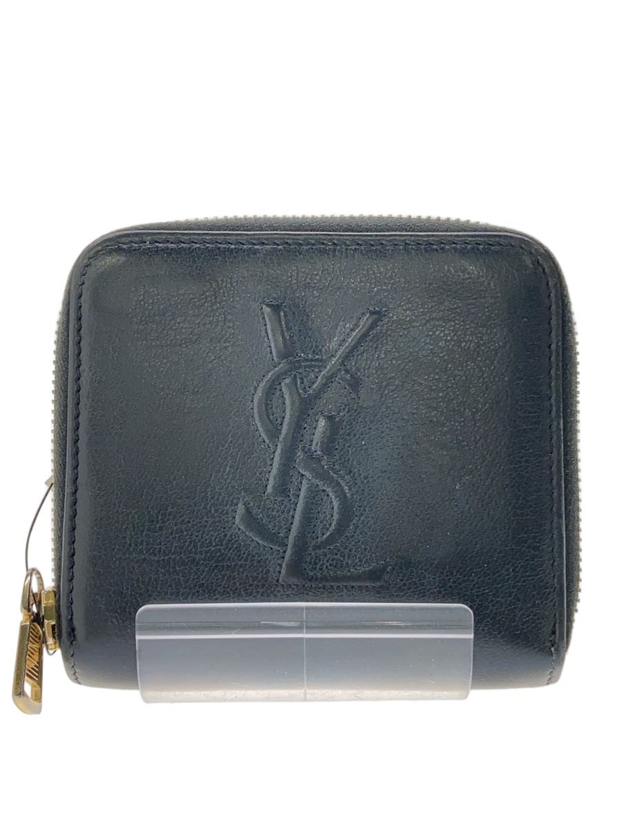 【中古】YVES SAINT LAURENT◆2つ折り財布/レザー/BLK/レディース/GUE568985【服飾雑貨他】｜2ｎｄ STREET 店 22,660円