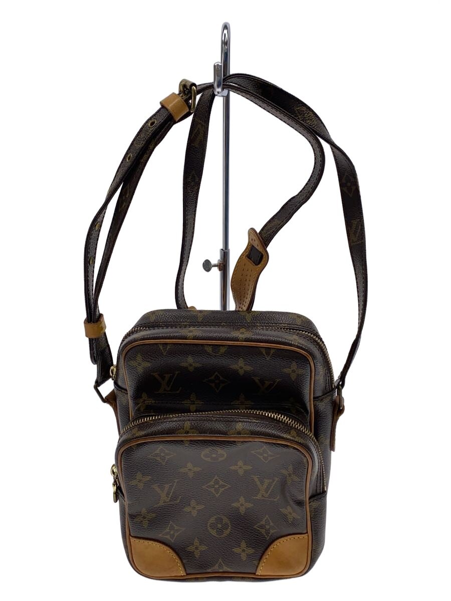 【中古】LOUIS VUITTON◆アマゾン_モノグラム・キャンバス/PVC/BRW/総柄【バッグ】｜2ｎｄ STREET 店